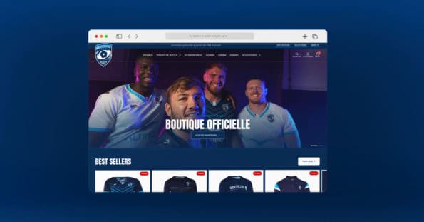 montpellier herault rugby refonte site ecommerce